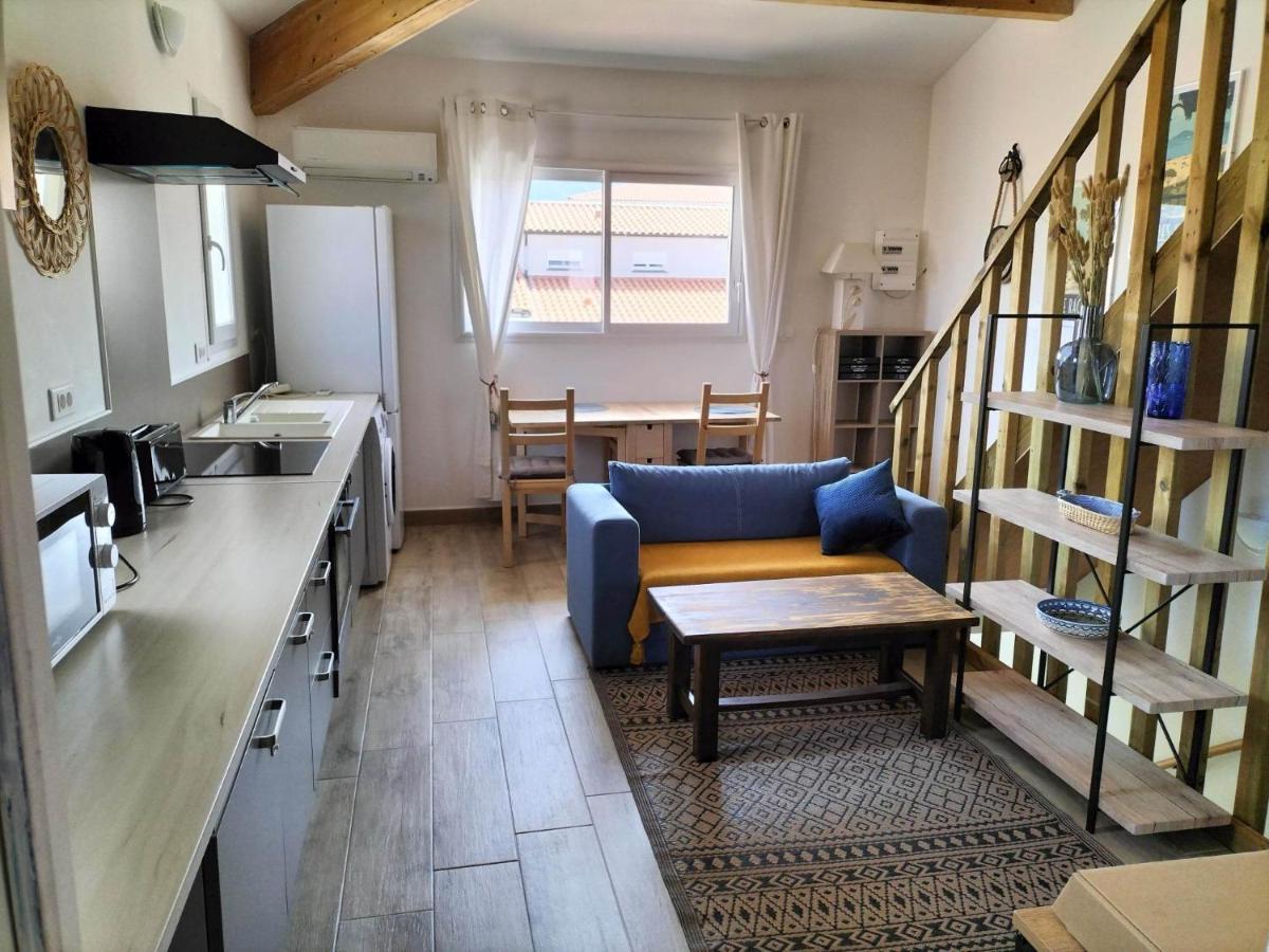 "Les Bambous" Studio Cosy Climatise Au Calme De 37 M2 Parking Gratuit A Argeles Sur Mer 외부 사진